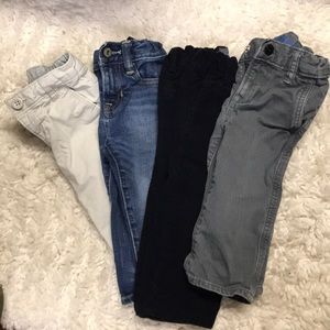 12-18 month Gap pants lot